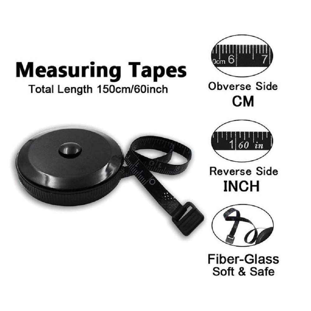 150cm Mini Tape Meter Tape Tai - Sewing Gauge Ruler ulasan dan harga
