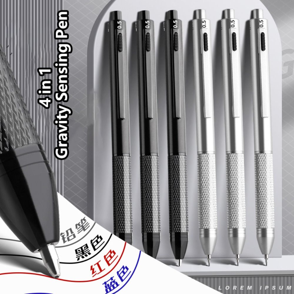4 In 1 Multi-Function Metal Gr - Staedtler Pencil Lumocolor ulasan dan harga