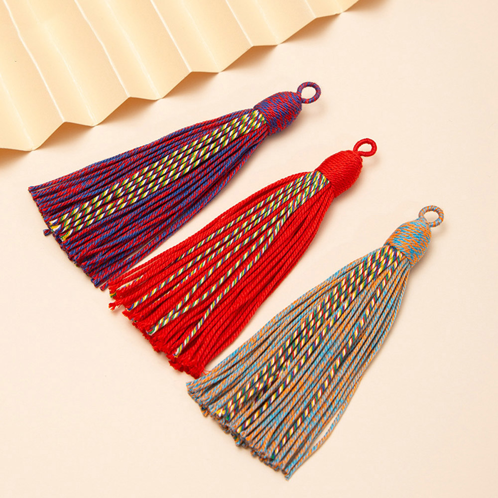 4pcs 11cm Cotton Thread Tassel - Sewing Thread In Textile ulasan dan harga