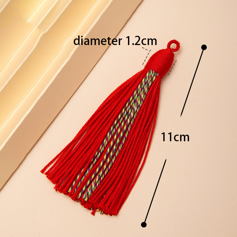 4pcs 11cm Cotton Thread Tassel - Sewing Thread In Textile ulasan dan harga