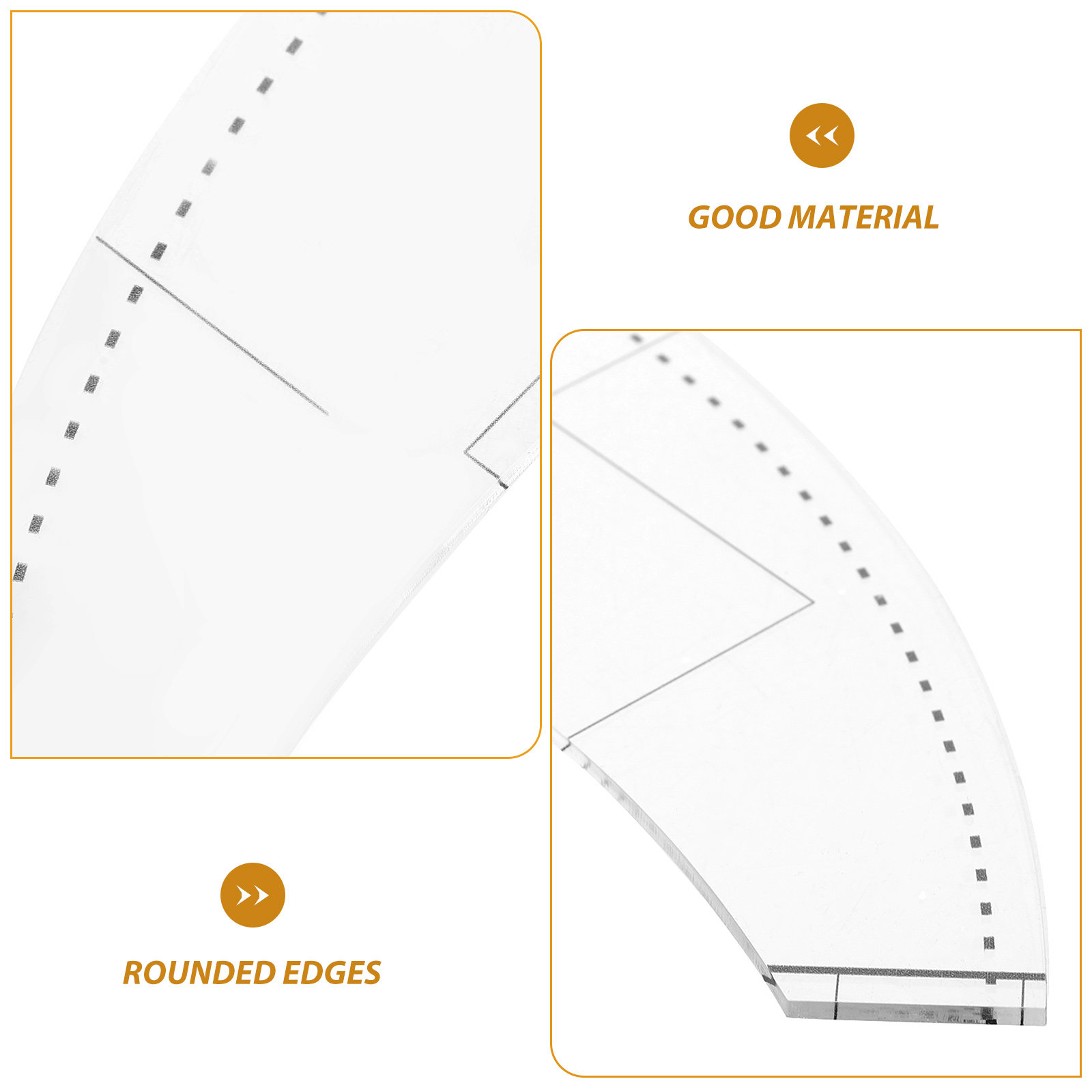 Multifunctional Acrylic Patchw - Sewing Gauge Ruler ulasan dan harga