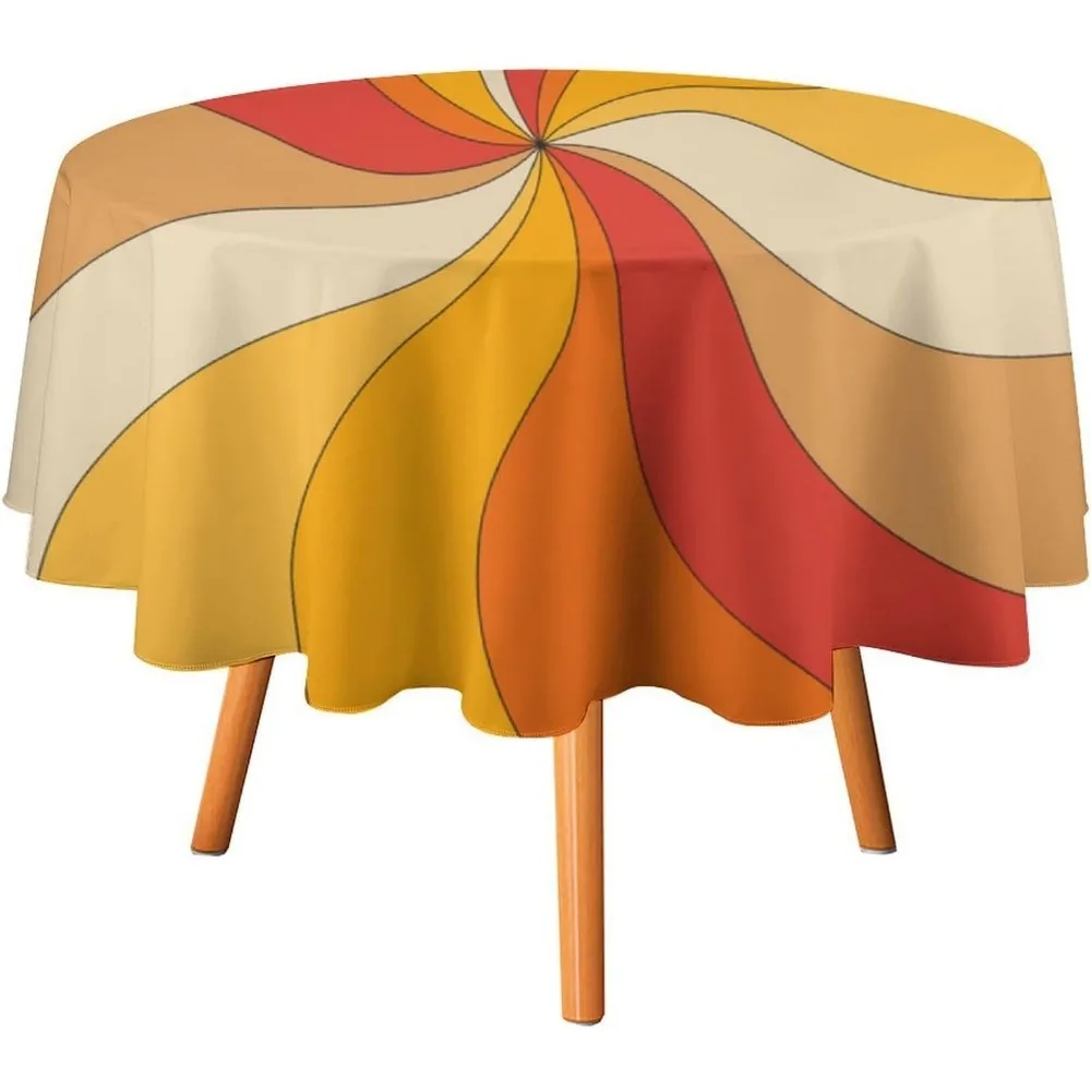 Retro Groovy Swirl Round Table - Century Textile & Sewing Supply Avenue C North Saskatoon Sk ulasan dan harga